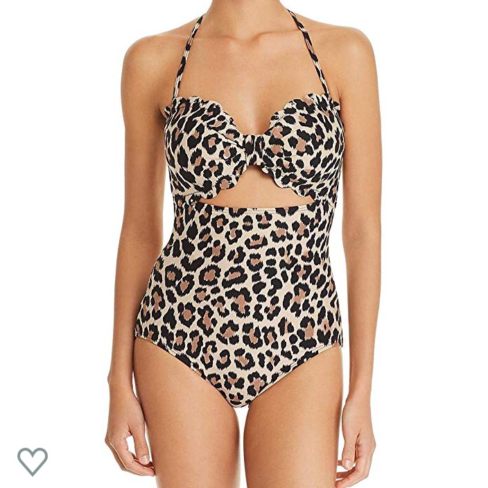 Nwot Kate Spade Chetah One Piece Bathing Suite
